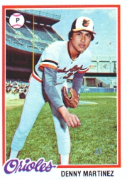 1978 Topps Baseball Cards      119     Dennis Martinez